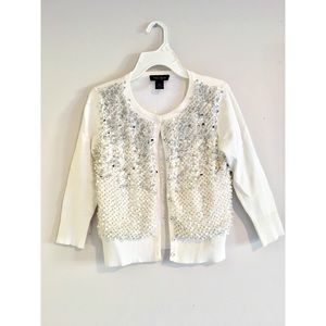 WHBM Sequin Cardigan